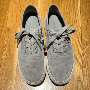 Vince Gray Suede Women's Sneakers 7.5